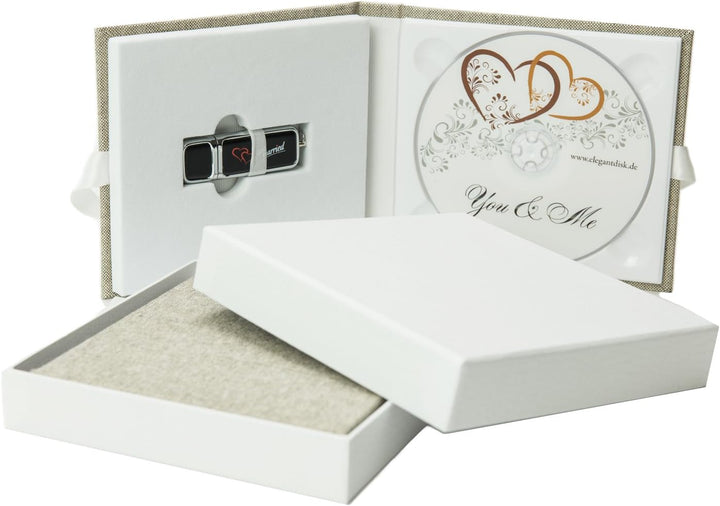 Leder USB Case, Tasche, Album. USB Case mit DVD Tray. USB Tasche mit DVD Slot. Album für USB und DVD