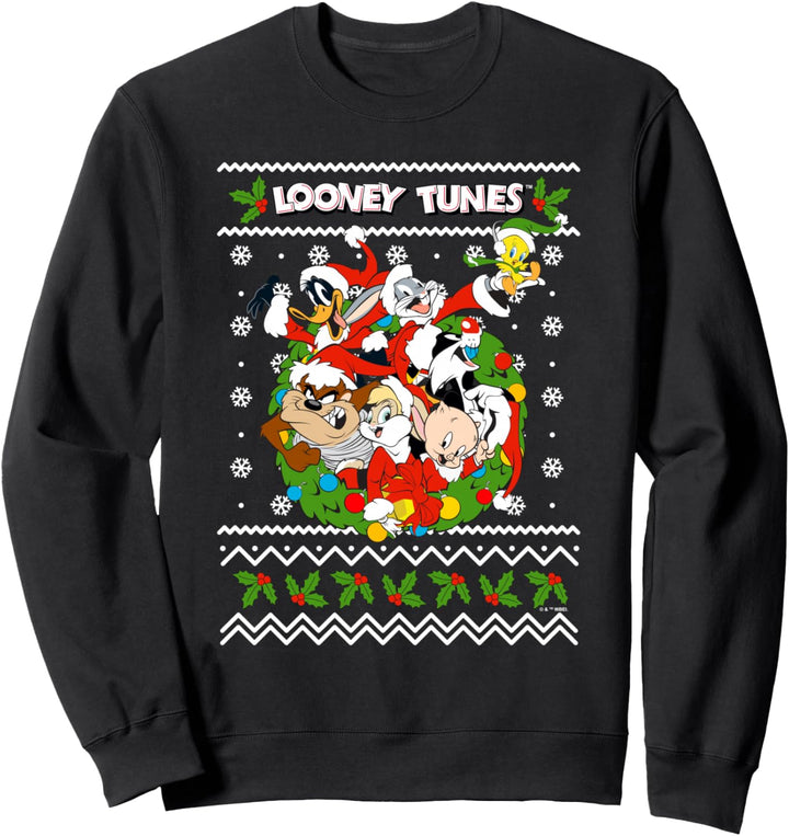 Looney Tunes Looney Christmas Ugly Christmas Sweatshirt