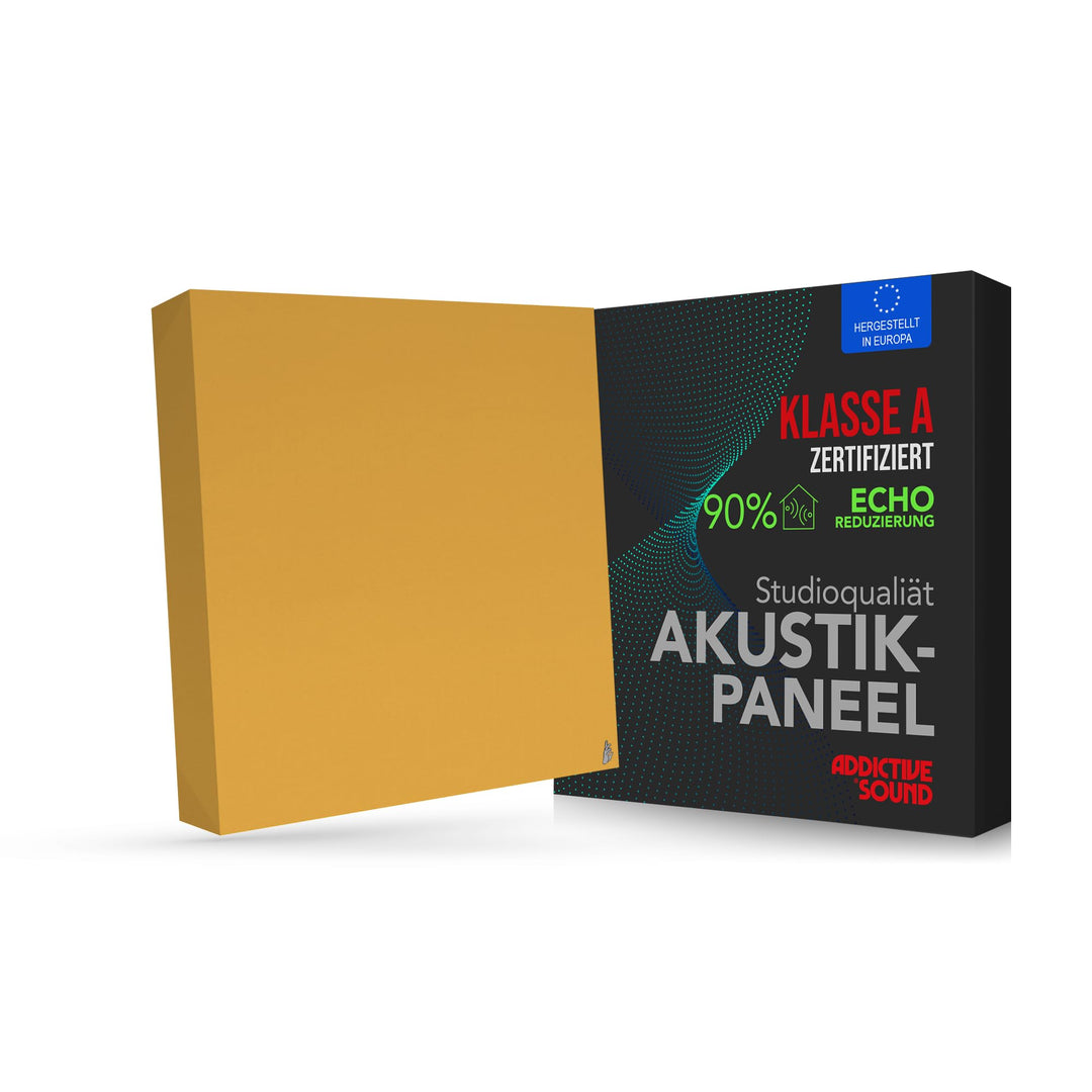 Addictive Sound Schalldämmung Wand 50x50x11 cm Premium - Akustikpaneele Wand - Schallabsorber Bild -