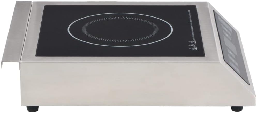 vidaXL Induktionskocher Elektrisch mit Touchscreen Timer Einstellbare Temperatur Induktion Kochplatt