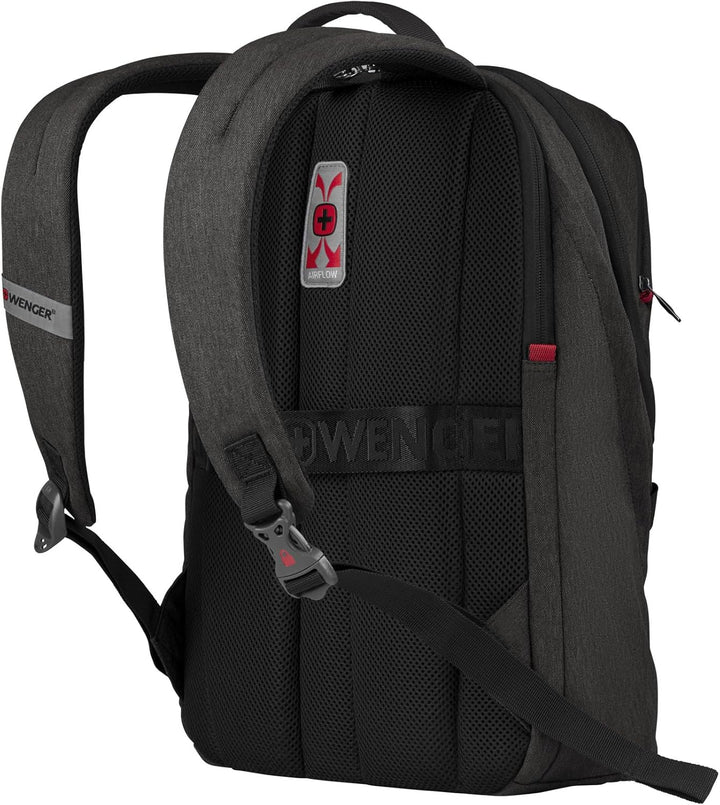 WENGER MX Light Laptop Rucksack mit Tablet Tasche, Notebook bis 16 Zoll, Tablet bis 10 Zoll, 21 l, D