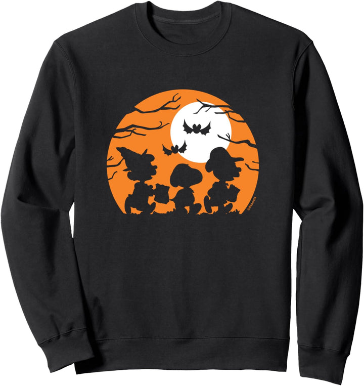 Peanuts - Halloween - Trick Or treat Silhouettes Sweatshirt