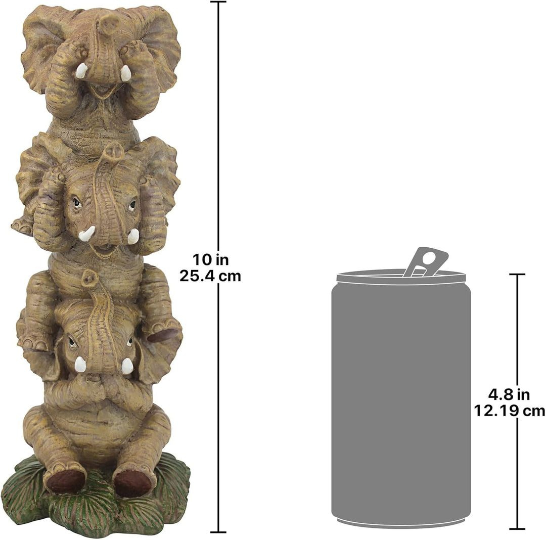 Design Toscano Elefanten - Figur, Masse: 10 x 4 x 25,5 cm, Elefant