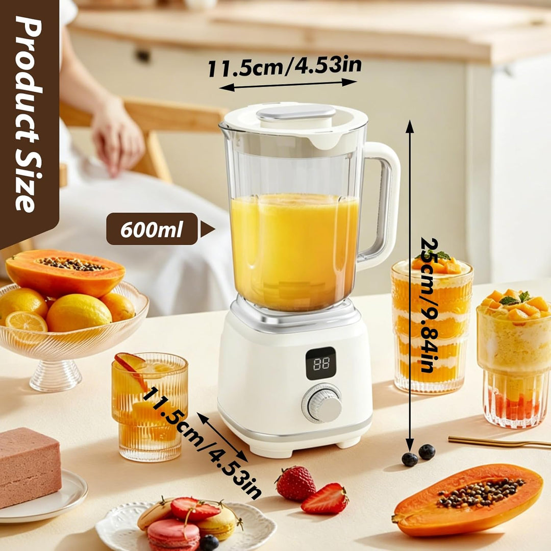 Tragbarer Mini Mixer Smoothie Maker to go 600 ml aufladbarer Personal Blender mit 10 Edelstahlklinge