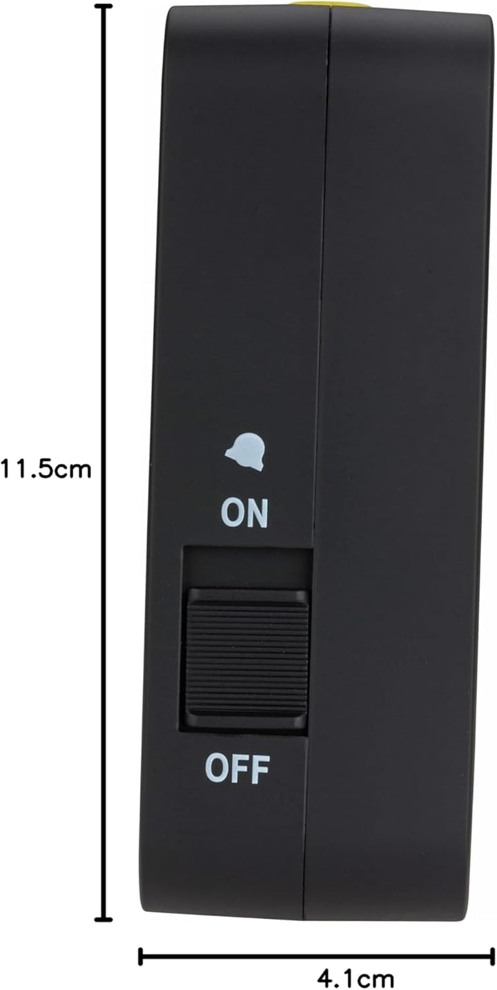 TFA Dostmann Combo Analog Wecker, 60.1511.01.07, mit Funkuhr, mit digitaler Alarmeinstellung, geräus