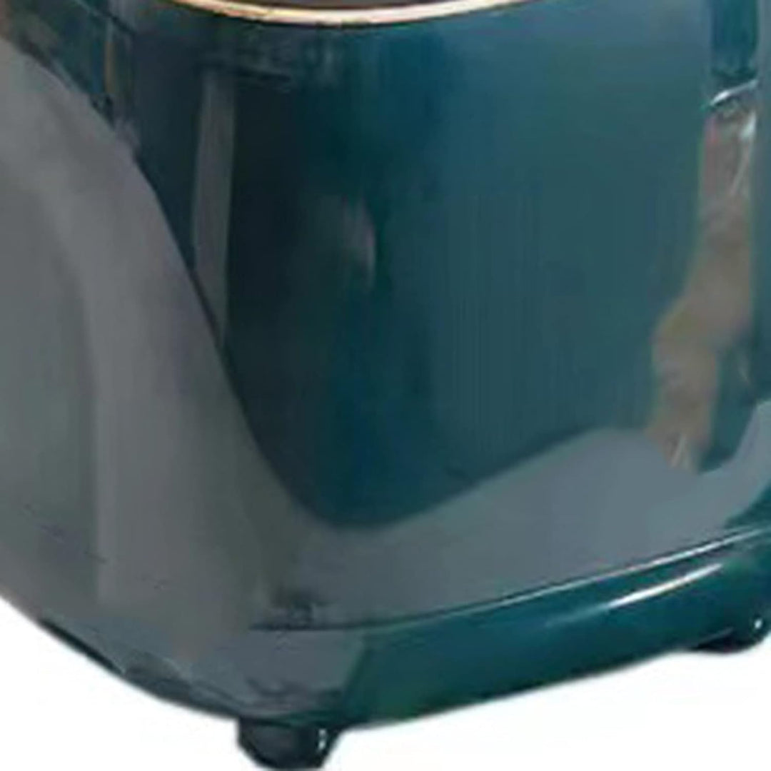 Mumusuki Mini-Arbeitsplatten-Mülleimer mit Deckel, Push-Typ Desktop-Mülleimer, Kleiner Mülleimer, Kl