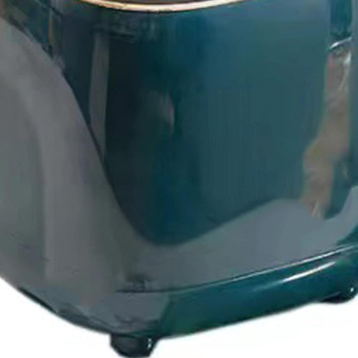 Mumusuki Mini-Arbeitsplatten-Mülleimer mit Deckel, Push-Typ Desktop-Mülleimer, Kleiner Mülleimer, Kl