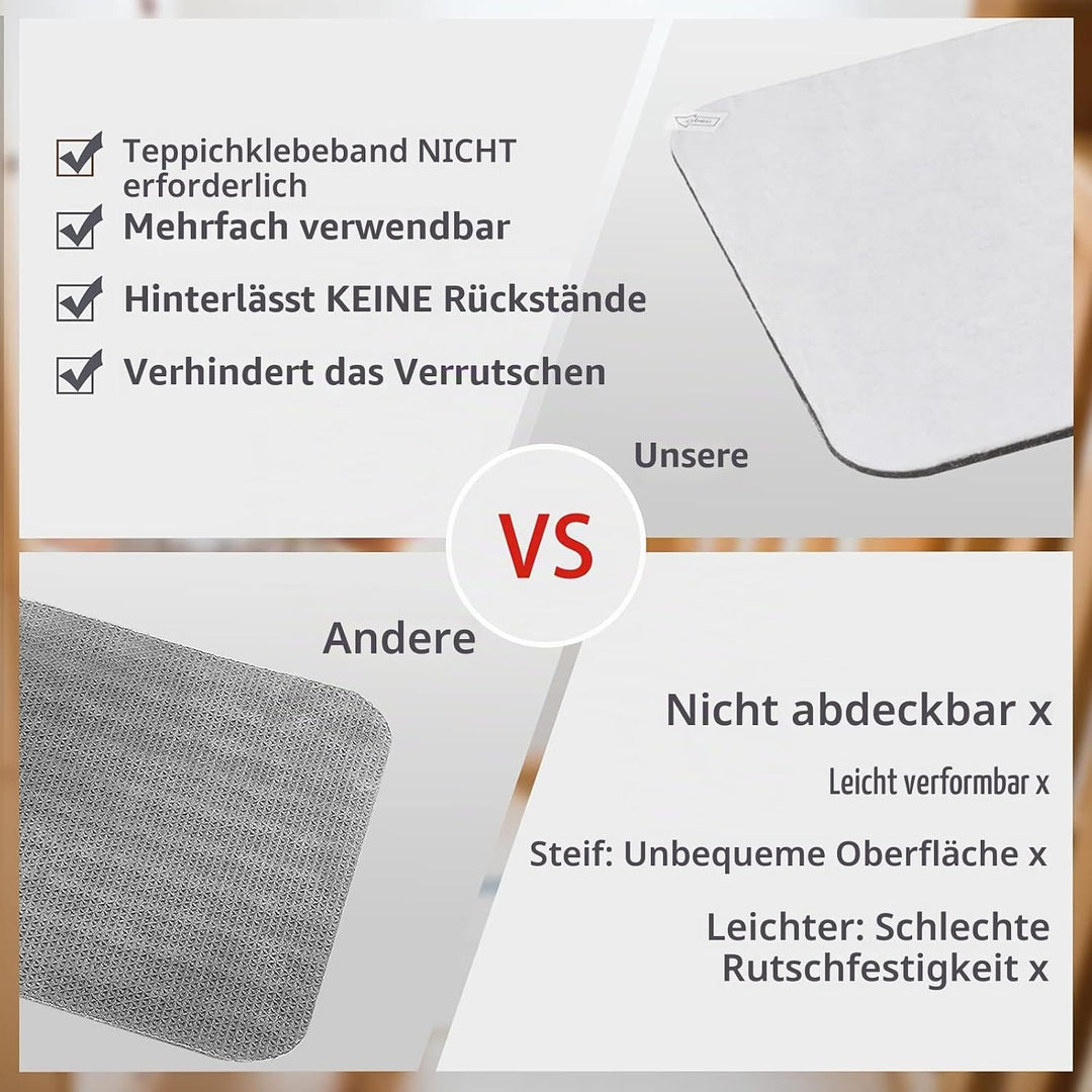 MBIGM 15er Set Stufenmatten 20 cm X 76 cm Treppenteppich Selbstklebend Sicherheit Stufenteppich für