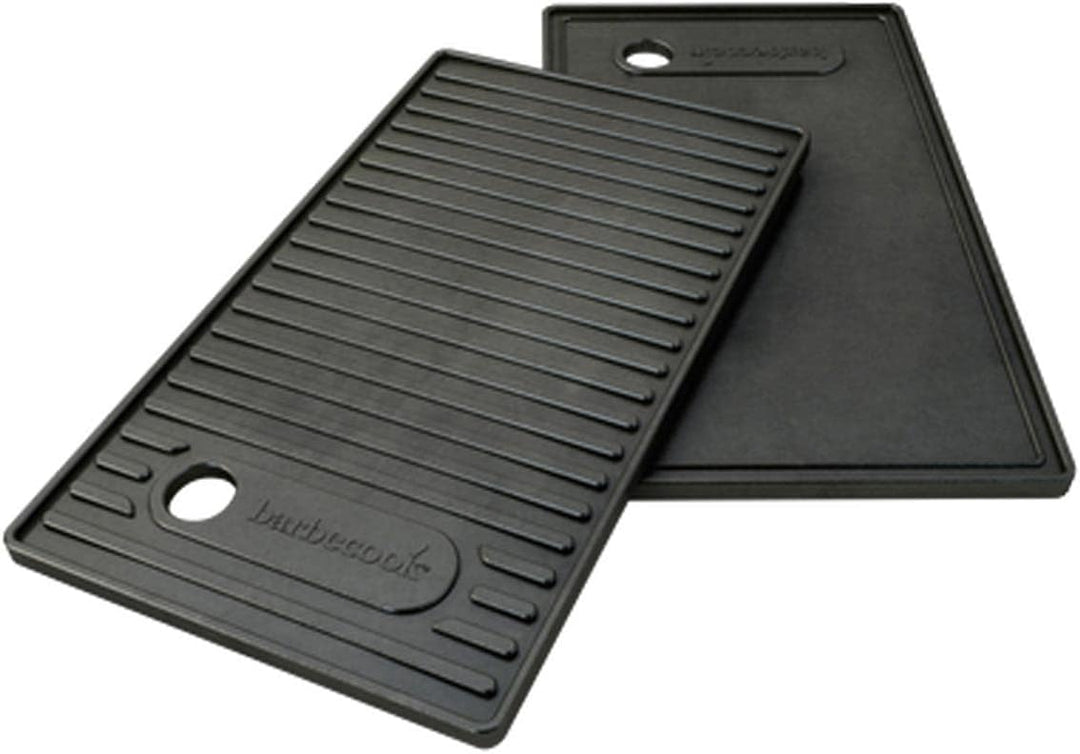 Barbecook Universal-Grillplatte aus emailliertem Gusseisen, Grillzubehör, schwarz, für Brahma 42,7x2