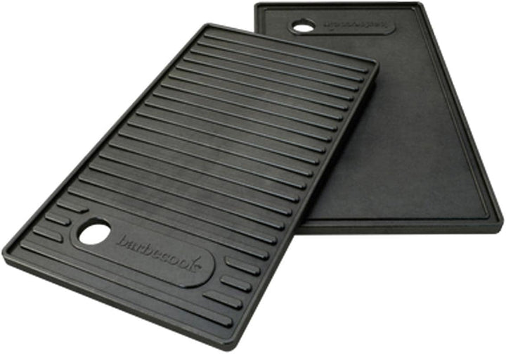 Barbecook Universal-Grillplatte aus emailliertem Gusseisen, Grillzubehör, schwarz, für Brahma 42,7x2