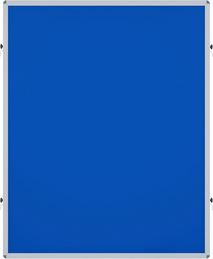 Betzold Stellwand - 150 x 120 cm Schultafel Beistelltafel Raumteiler Infoboard ohne Stativ - blau -