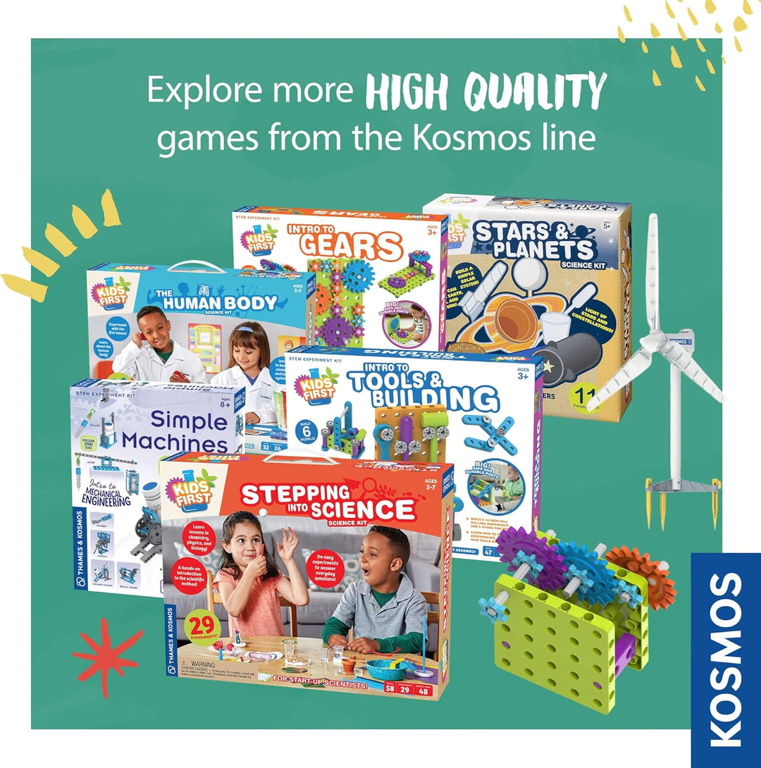 Thames & Kosmos - Kids First: First Human Body - Beginner Educational Science & Anatomy Kit - Fun fo