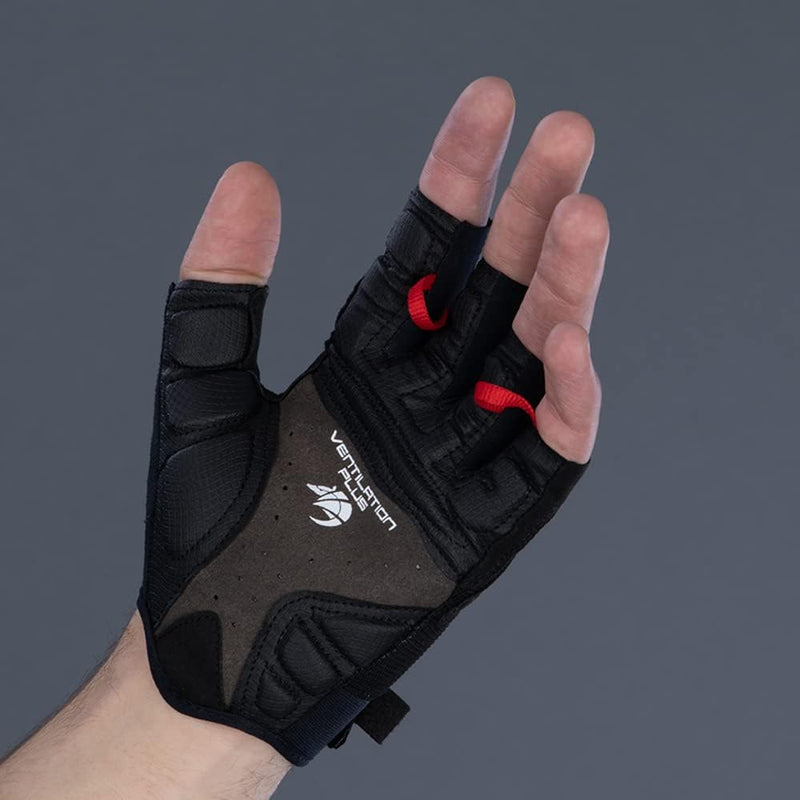 Chiba Erwachsene Handschuh Gel Extrem M Schwarz, M Schwarz