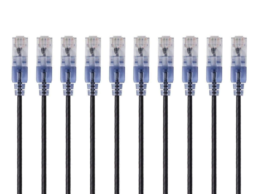 Monoprice SlimRun Cat6A Ethernet-Patchkabel – snagless RJ45 UTP reines blankes Kupferdraht, 10 G, 30