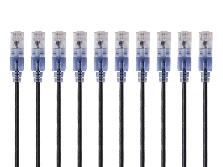 Monoprice SlimRun Cat6A Ethernet-Patchkabel – snagless RJ45 UTP reines blankes Kupferdraht, 10 G, 30