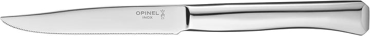 Opinel Tafelbesteck Set Perpétue aus pflegeleichtem Edelstahl, je vier Stück von Suppenlöffel, Messe
