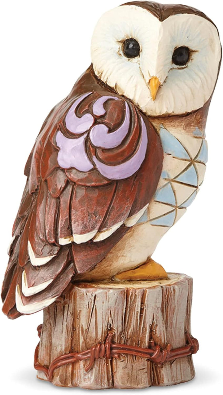 ENESCO Jim Shore Heartwood Creek Miniature Barn Owl Figurine 4055064 New Bird Mini
