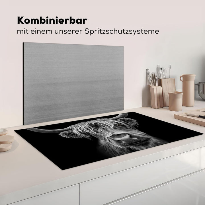 Herdabdeckplatte Einteilig Induktionsmatte Küche Abdeckung Ceranfeld Herd Abdeckplatte Vinyl Matte A