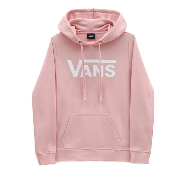 Vans Damen Drop V Logo Hoodie, Silber, rosa, XXS