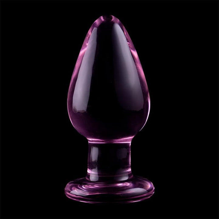 Model 3 ANAL Plug Borosilicate Glass 11 X 5 cm PINK