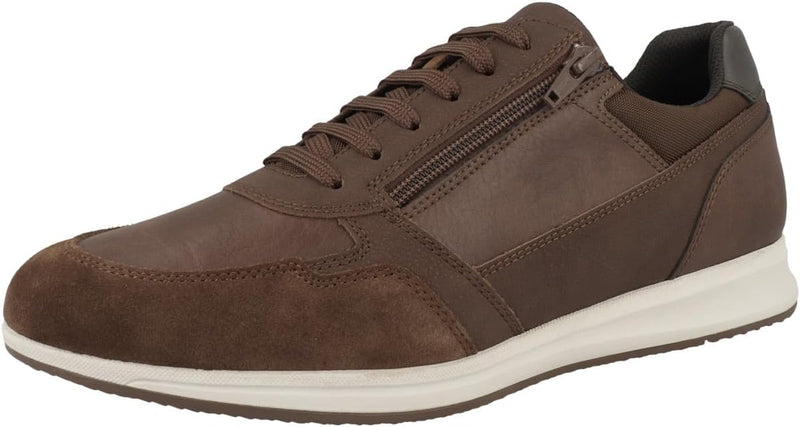 Geox Herren U Avery A Sneaker 39 EU Cognac, 39 EU Cognac