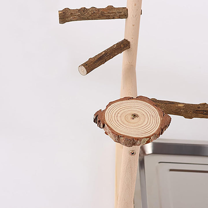 Papageien-Spielplatz, Vogelspielplatz für Papageien, Parrot Playstand Papagei Spielplatz mit Spielze