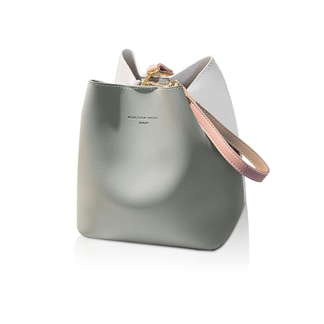 NICOLE &amp; DORIS Frauen Tasche Mittelgrosse Umhängetasche Designer Schultertaschen Weiche Ledertasche