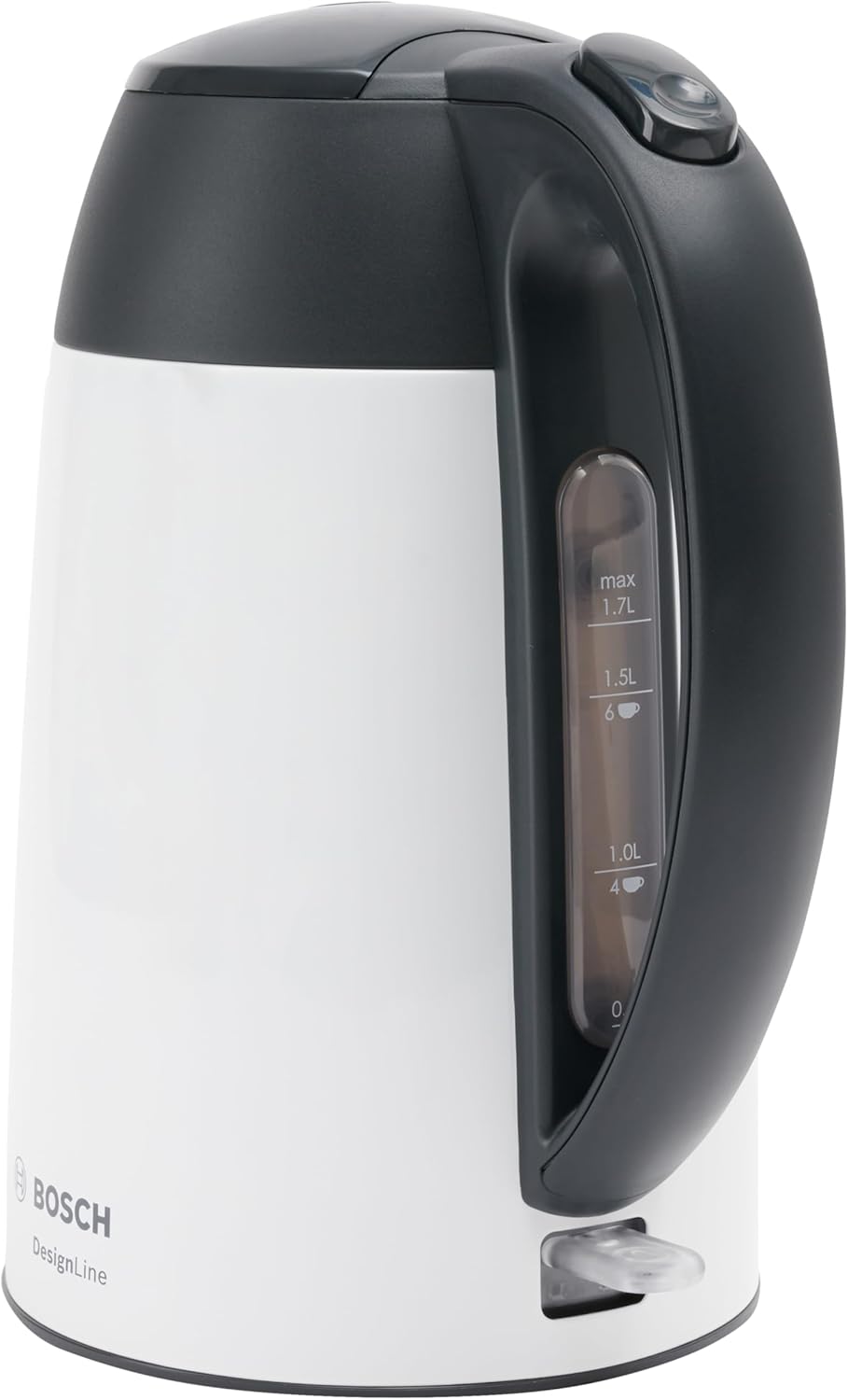 Bosch kabelloser Wasserkocher DesignLine TWK3P421 DesignLine kabelloser Wasserkocher, Ausgiessen ohn