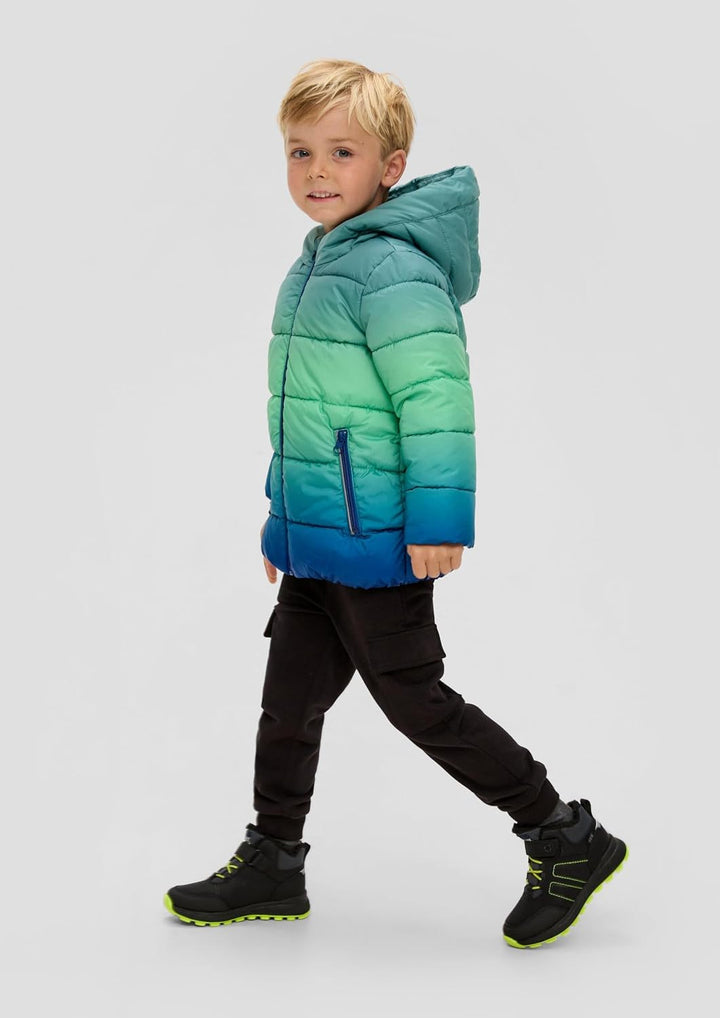 s.Oliver Jungen Outdoor Jacke 104 BLUE GREEN, 104 BLUE GREEN