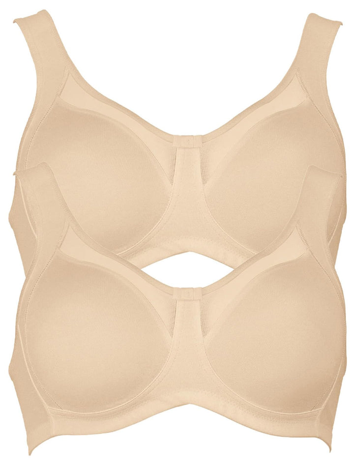 Anita 2er Sparpack Entlastungs BH Clara 5859 Gr. 75-110 B-E 75D Haut/Haut, 75D Haut/Haut