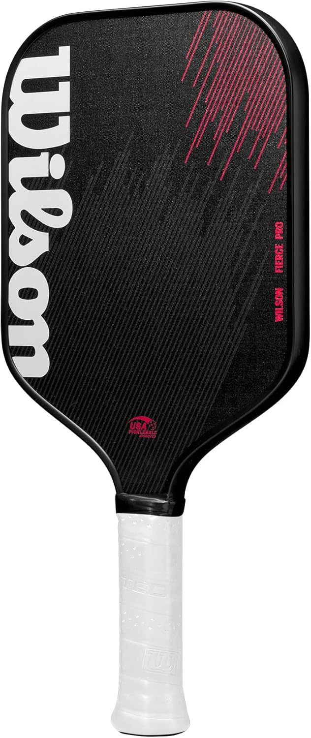 Wilson Fierce Series 13mm Pickleball Paddles - Grip Size 2-4 1/4&