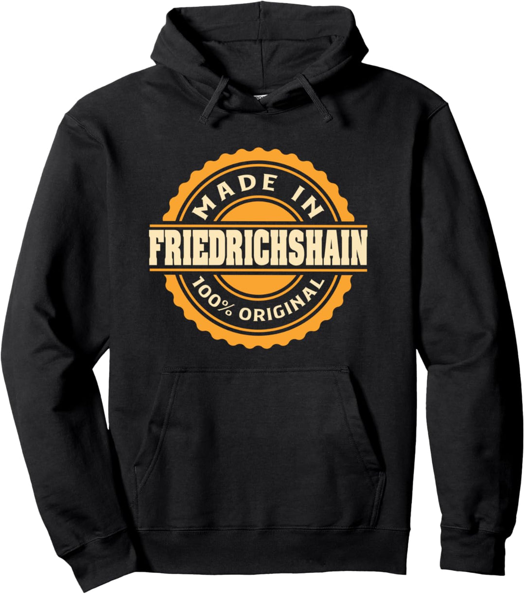 Friedrichshain Stadtteil Berlin Friedrichshainer Pullover Hoodie