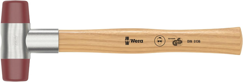 Wera 102 Schonhämmer mit Köpfen aus Uretan, 