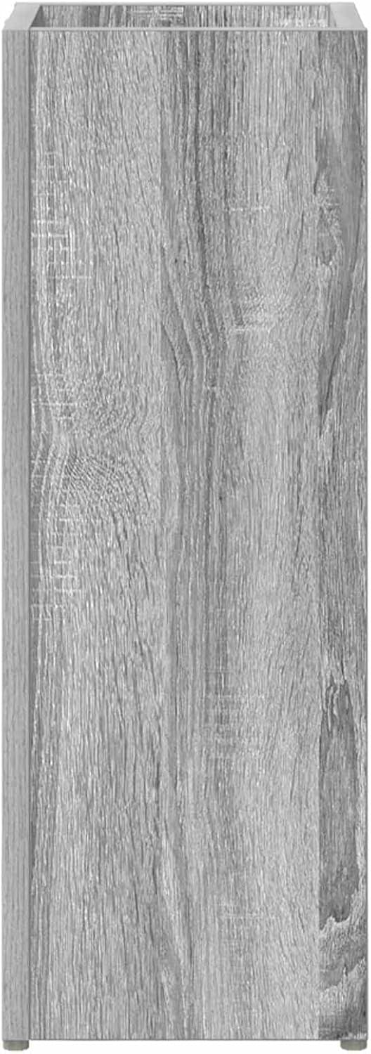 vidaXL Sonnenschirmhalter Sonoma-Grau 20 x 20 x 55,5 cm Holzwerkstoff Grau Sonoma 20 x 20 x 55,5 cm,