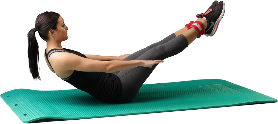 THERABAND Professionelle Boden Gymnastikmatte, Yoga, Pilates, Feuchtigkeit Widerstand, Hohe Dichte,