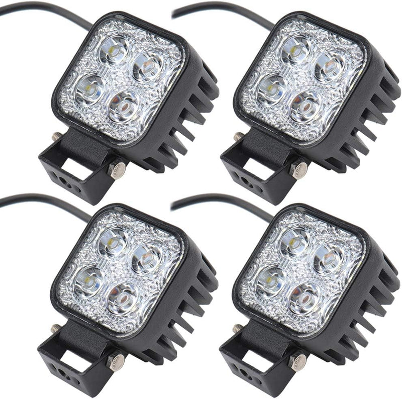 4X 12W Led Arbeitsscheinwerfer Offroad Lampe Flood Scheinwerfer LED Arbeitslicht 12V 24V Zusatzschei