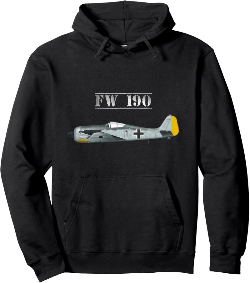 FW 190 Jagdflugzeug 2. Weltkrieg Pullover Hoodie