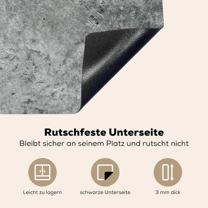 KitchenYeah© Herdabdeckplatte Einteilig Küche Kochfeld Abdeckung Ceranfeld Herdplattenabdeckung Aufr
