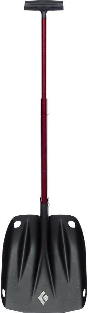 Black Diamond Transfer Shovel Schwarz - Vielseitige Klassische Aluminium Lawinenschaufel, Grösse One