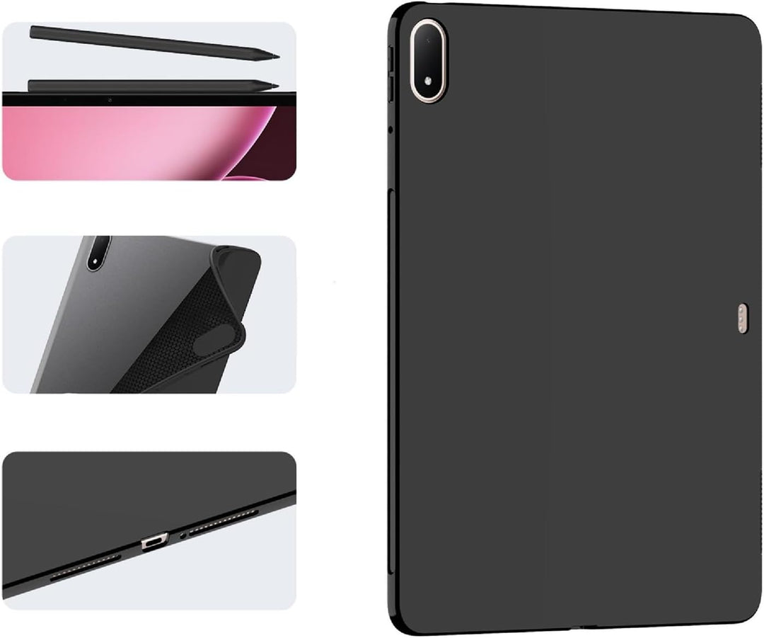 GIOPUEY Hülle für OnePlus Pad 3, Weiche TPU-Rückschale, Ultra-schlank, Anti-Vibration und Anti-Rutsc