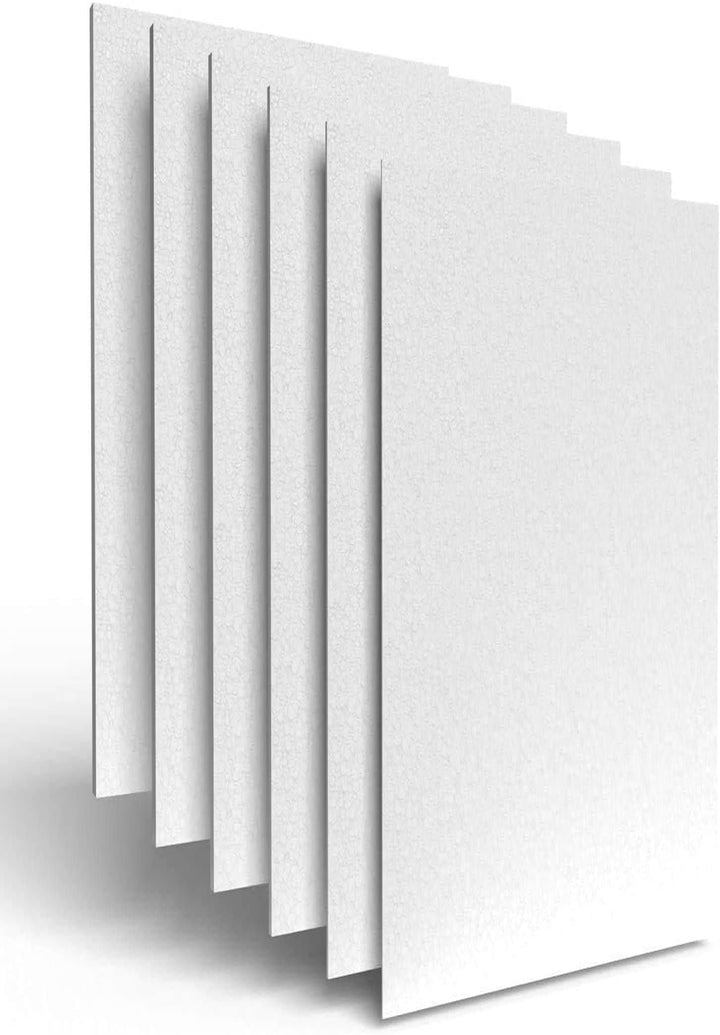 D. &amp; D. Polistirolo® (2 Platten H 5 cm) 100 cm x 50 cm, Mehrzweck Styropor-Platten, EPS 80, 2 Platte