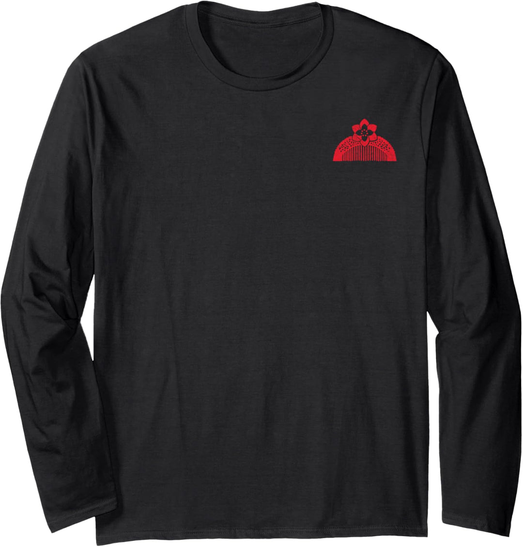 Disney Mulan Live Action Mulan Comb Left Chest Langarmshirt