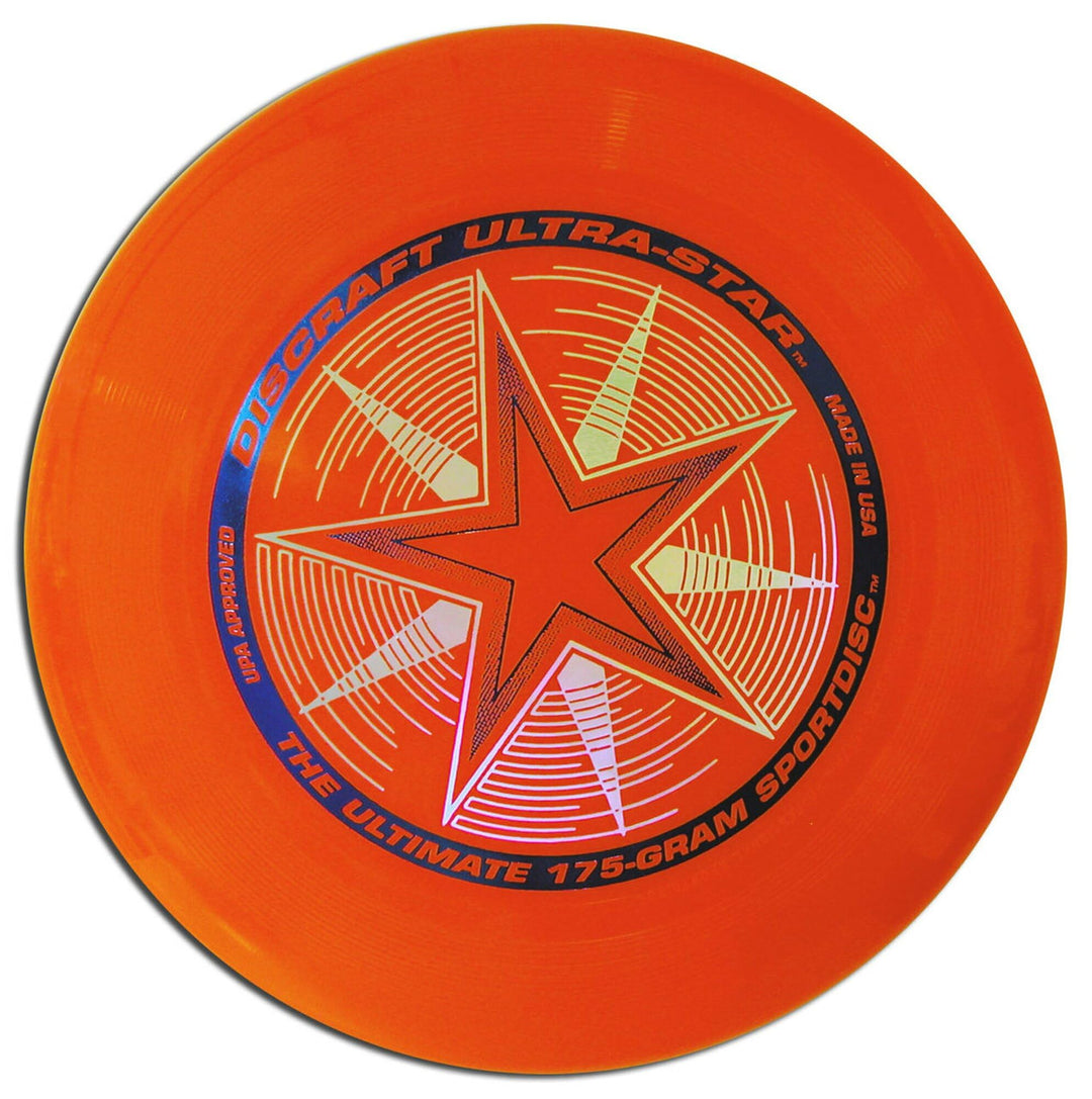 Discraft Unisex – Erwachsene Ultrastar Frisbeescheibe 27,5cm Orange, 27,5cm Orange