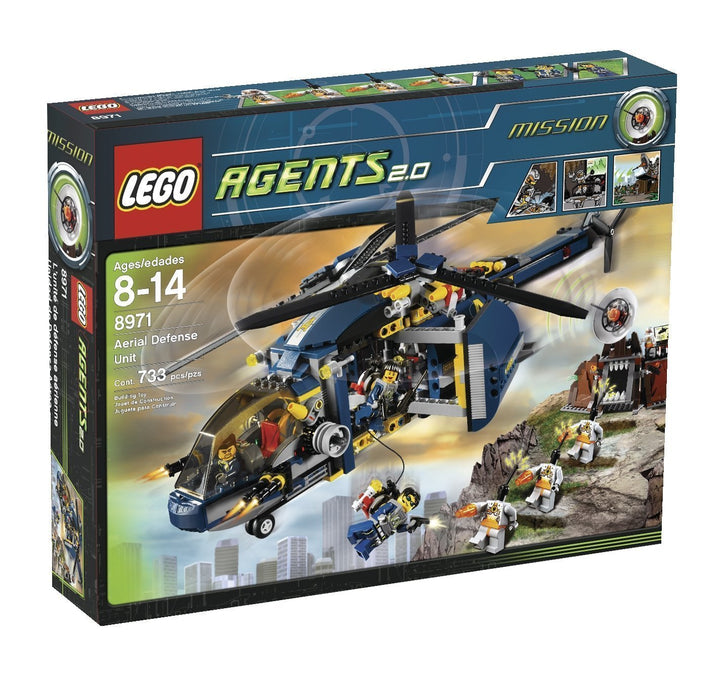 LEGO Agents 8971 - Bedrohung durch Kommandant Magma