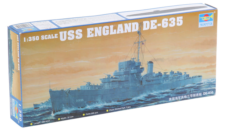 Trumpeter 05305 Modellbausatz USS England DE-635, Mittel