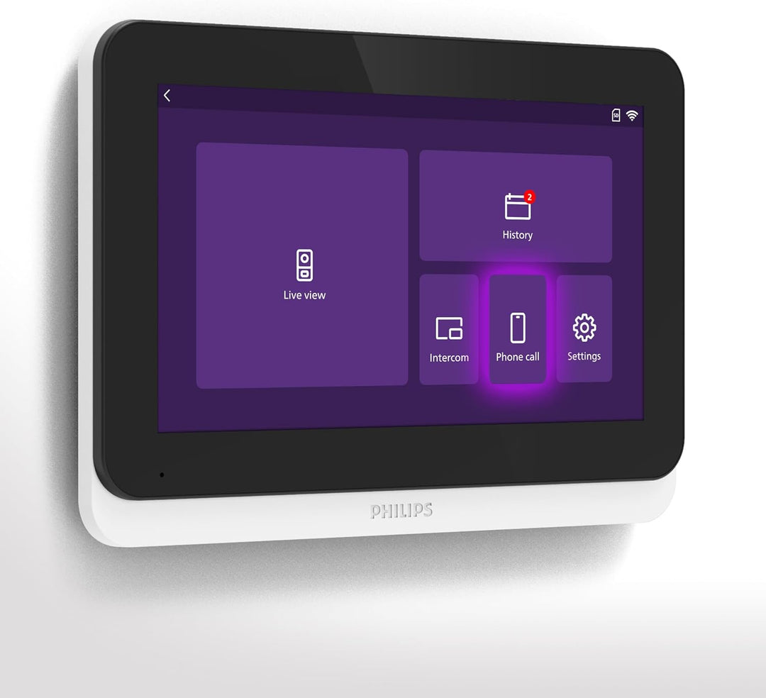 Philips WelcomeEye Connect 3 Video-Türsprechanlage WLAN Komplett-Set 1 Familienhaus