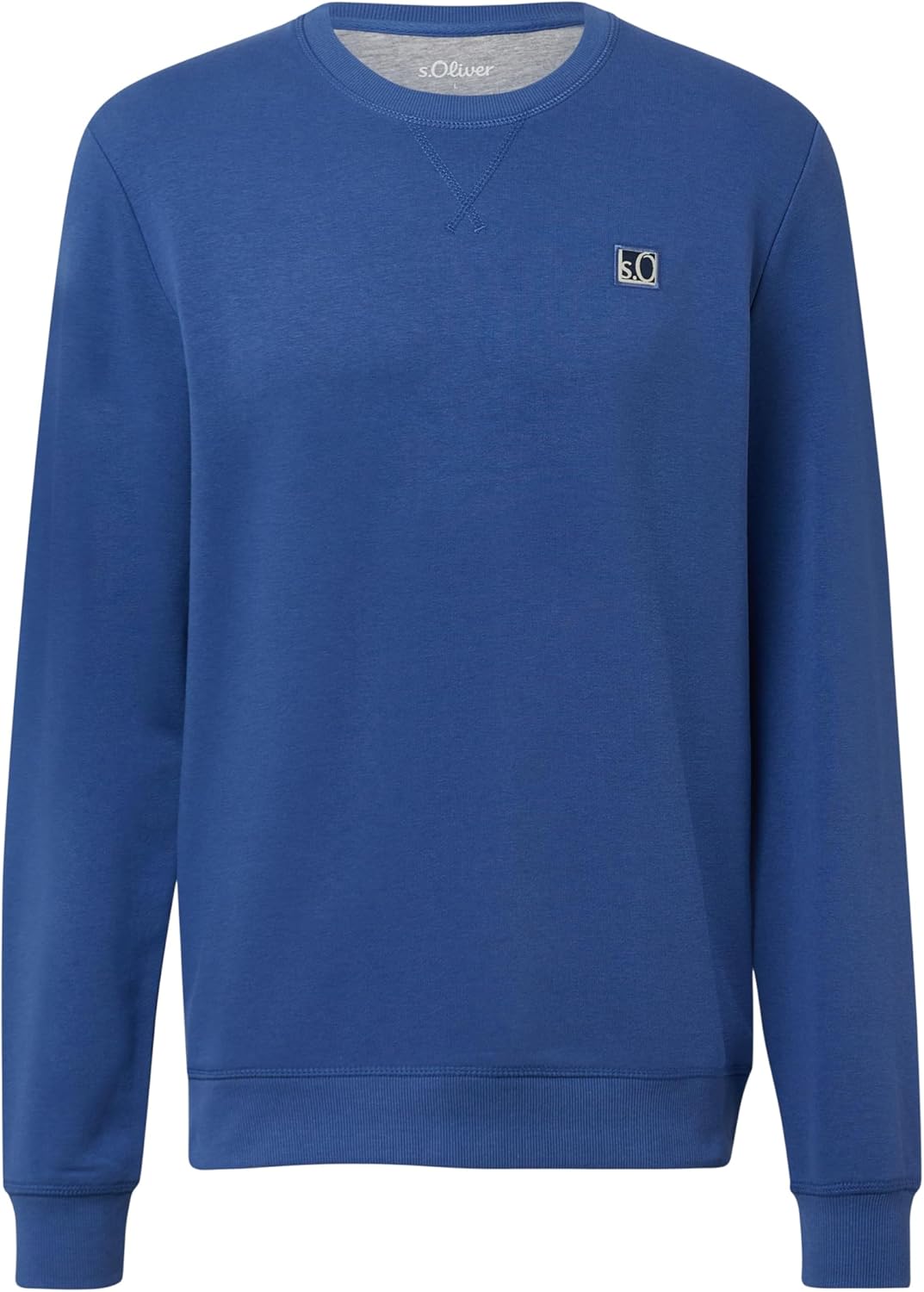 s.Oliver Herren Sweatshirt M Royalblau, M Royalblau