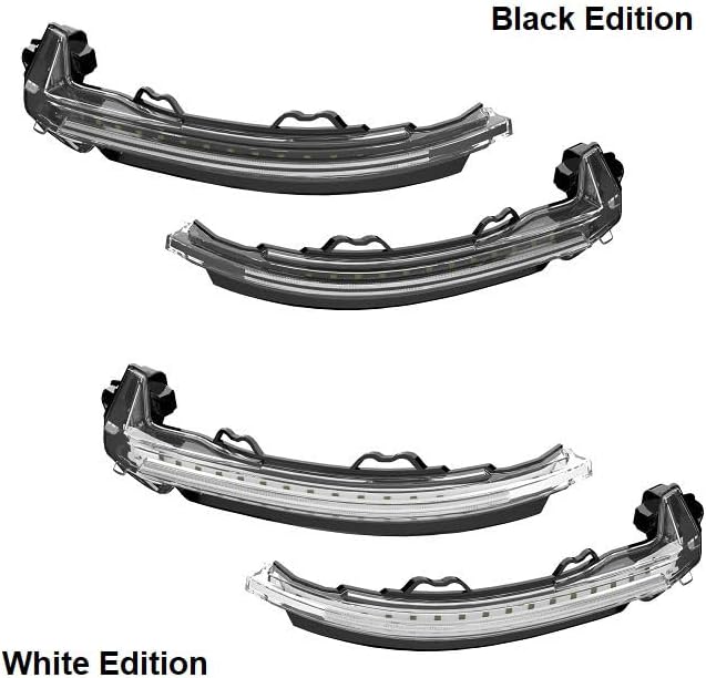 OSRAM LEDDMI 8W0 BK S LEDriving dynamischer LED Spiegelblinker - Black Edition, Set of 2, Audi A4 B9