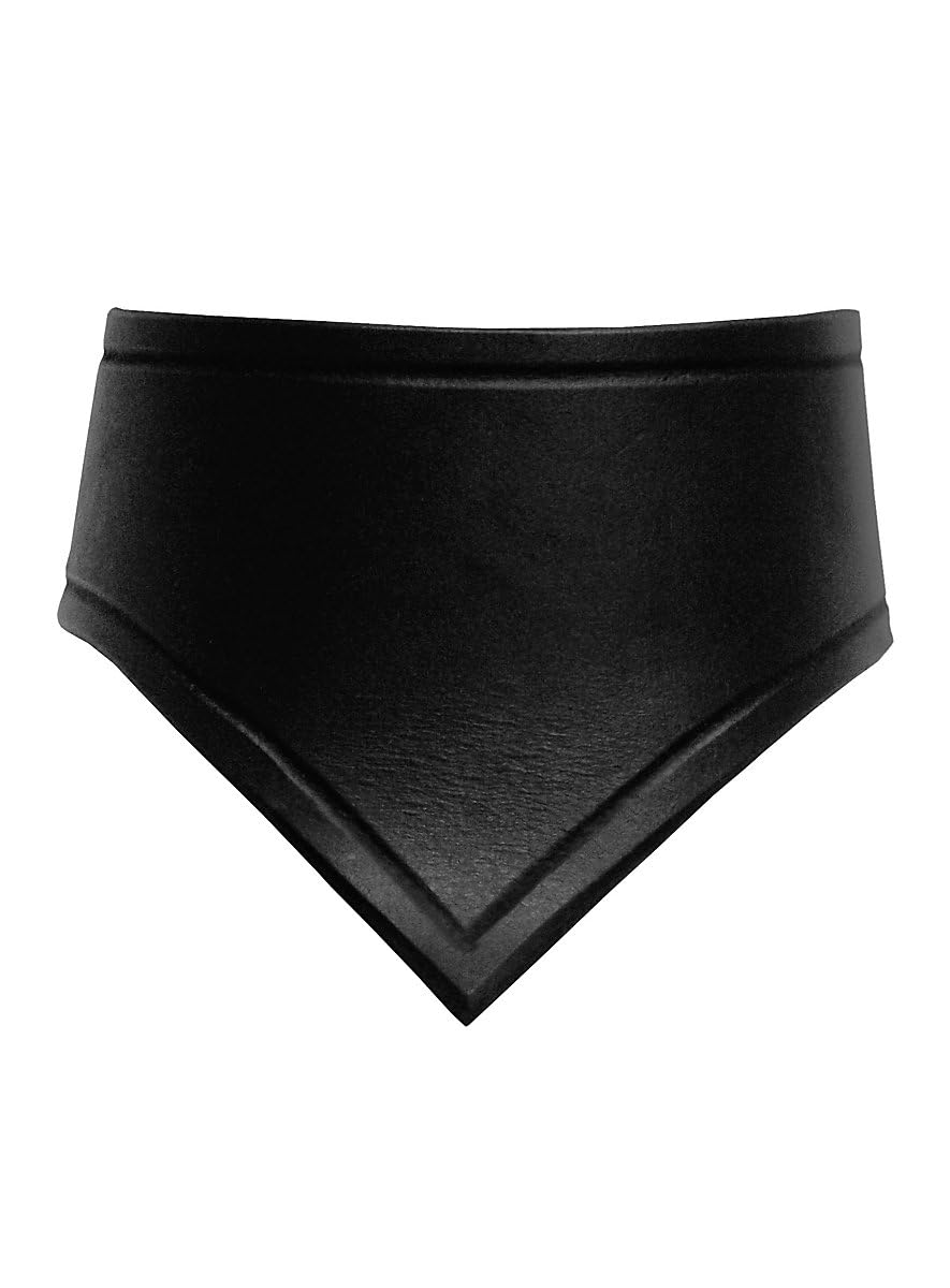 Andracor – handgearbeitetes Sklaven-Halsband aus echtem Leder – Schwarz - Kostüm-Zubehör LARP, Wikin