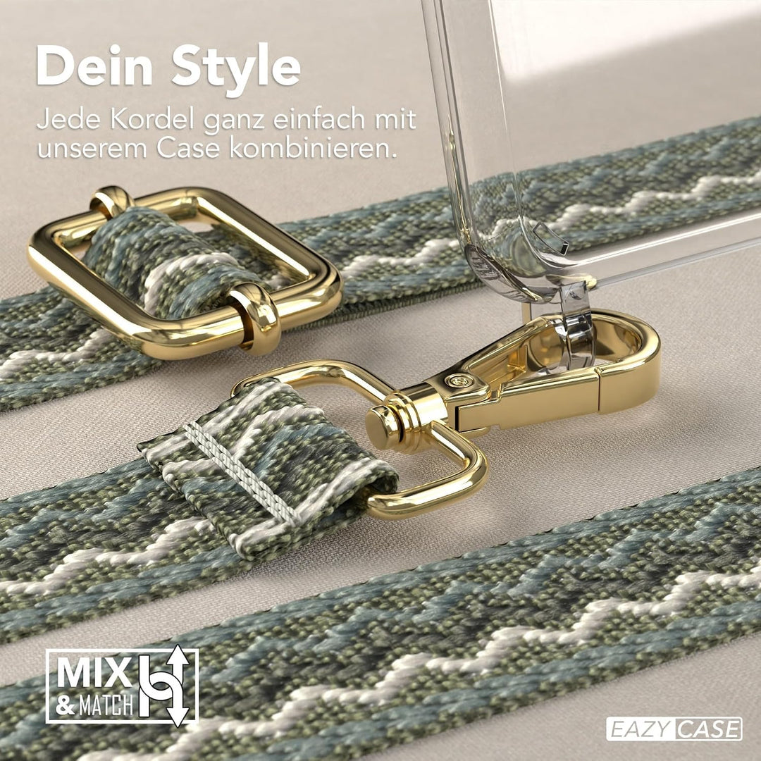 EAZY CASE Handykette - Verstellbares Taschenband kompatibel mit iPhone 11 Pro, Schulterriemen, Handy